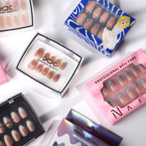 <span class=keywords><strong>Faux</strong></span> <span class=keywords><strong>Ongles</strong></span> Dégradés Longue Tenue Couverture Complète 24 Pièces à Coller, <span class=keywords><strong>Ongles</strong></span> Artificiels Type Cercueil Réutilisables - Product Image 1