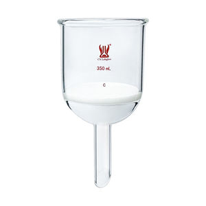 กรวยกรองบุชเนอร์แบบเปิดกว้าง ทนกรด ทำจากแก้วบอโรซิลิเกต ผลิตตามสั่งโดย CS Labglass - Product Image 1