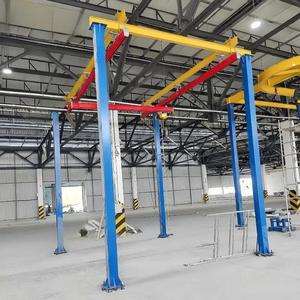 <span class=keywords><strong>Pont</strong></span> roulant monopoutre léger et flexible à certification CE, prix bas, personnalisable pour ateliers - Product Image 3