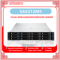 Servidor en Rack SA5212 M5 2U Intel Xeon para Computación en la Nube, NVMe U.2, Comercial, para Oficina, en Stock, 64GB