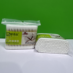<span class=keywords><strong>Coton</strong></span>-tiges écologiques personnalisés à double tête pour usage quotidien, en vrac, avec <span class=keywords><strong>tige</strong></span> en <span class=keywords><strong>bois</strong></span>, pour usage industriel, prix avantageux - Product Image 3