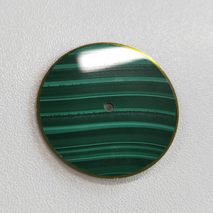 Mặt Số Bằng Đá Chất Liệu Malachite Tự Nhiên Thời Trang Phụ Kiện Mặt Số Đồng Hồ Biểu Tượng Tùy Chỉnh - Product Image 4