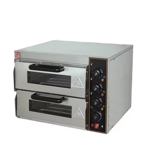 Bán buôn 220V duy nhất/đôi điện lò nướng bánh pizza thép không gỉ bánh pizza Cone lò thích hợp cho khách sạn, nhà bếp, nhà hàng - Product Image 1