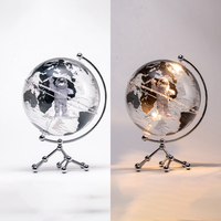 Globe terrestre éducatif de 25cm 20cm de 8 pouces, jouet d'impression HD, globes de bureau pour la maison et le bureau