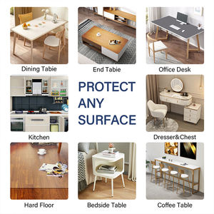 Mantel Impermeable a Prueba de Aceite, Mantel Transparente con Película de Plástico, Decoración de Pvc Personalizada - Product Image 6