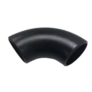 1/2 "Small Size Butt Weld Cotovelo Preto Seamless Pipe Elbow - Product Image 6