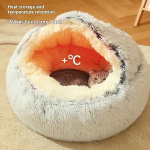 سرير شتوي دافئ للكلاب الكبيرة والجراء، حصيرة للحيوانات الأليفة قابلة للتنفس غير قابلة للإزالة، سرير نوم من قماش التيدي مع حشوة قطنية 100% - Product Image 5