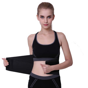 <span class=keywords><strong>Ceinture</strong></span> de soutien lombaire élastique respirante en Spandex et Nylon pour l'haltérophilie, les squats profonds et les soulevés de terre - Fine et flexible - Product Image 2