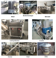 Ligne de production entièrement automatique pour la fabrication de panure de Panko, extrudeuse et machine à paner les aliments