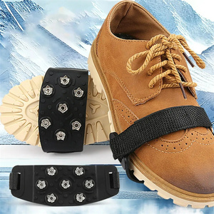 Crampons antidérapants à 7 dents pour la marche sur glace, crampons de montagne, pointes de traction pour la marche et la randonnée sur glace et neige - Product Image 2