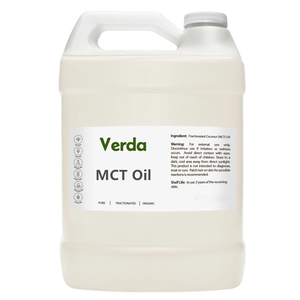 น้ำมันมะพร้าวสกัด MCT น้ำมันออร์แกนิกบริสุทธิ์100% ออร์แกนิกน้ำมันน้ำมันมะพร้าวสกัด MCU แบบไม่ผ่าน GMO 32ออนซ์1แกลลอนขายส่ง - Product Image 1