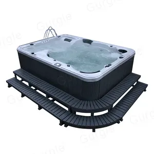 NEW Product Deluxe 7 persons Spa BALBOA BP Control Aristech Acrylic outdoor Hot Tub with massage spa tub