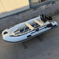 11ft-all-soudé-aluminium-bateau Deep v Center Console Aluminium Bateau Pêche Bateau Gonflable 330