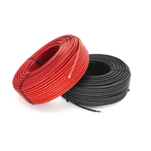 PNTECH XLPO solar cable 6mm2 High Quality PV1-F 1x6mm2 solar power cable with TUV Certification