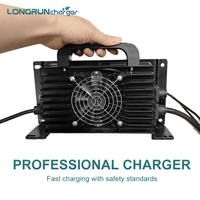 Chargeur de batterie intelligent portable électrique 1500W, étanche IP67, 48V 72V, plateforme de travail aérienne à fréquence variable, élévateur remorquable