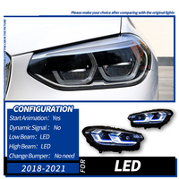 Dynamisches Signal-Laser-DRL-Upgrade-Set für x3 g01 Scheinwerfer 2018~2021 G08 Alt zu Neu Voll-LED-Scheinwerfer-Baugruppe Zubehör