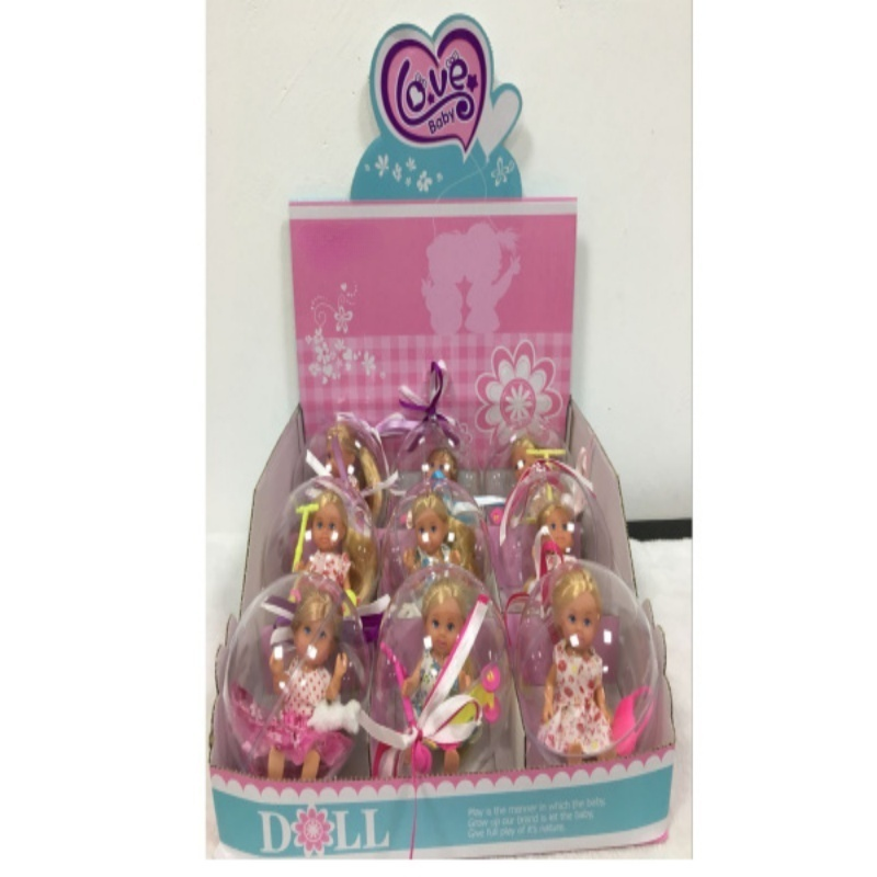 Hot Sales Surprise Inch Beautiful Girl Egg Toy Fashion Baby Surprise  Capsule Doll Toy Candy for Girls