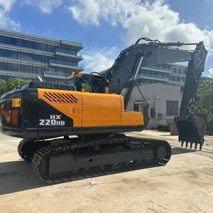 รถขุด HX220HD ขนาด <span class=keywords><strong>20</strong></span> ตัน ทนทาน พร้อมหัวต่อแบบ Quick Hitch และบุ้งกี๋สำหรับงานหนัก รุ่น HX210HD สำหรับงานก่อสร้างขนาดใหญ่ มีจำหน่าย - Product Image 5