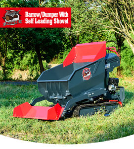 K-MAXPOWER DR-MD-70PRO Truk Pengangkut Mini Hidrolik Terintegrasi Satu Bagian Standar 500kg Gerobak Dorong untuk Pekerjaan Kebun - Product Image 2