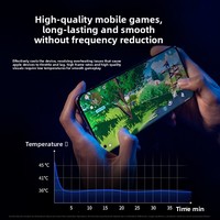 Refroidisseur de téléphone en métal ABS TL03 à semi-conducteurs, clip arrière 2-en-1 avec fixation magnétique universelle pour gaming et streaming en direct