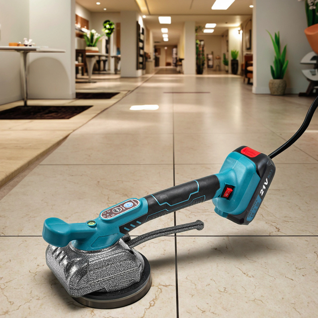 High-Power Battery-Powered Tile Leveling Machine with Vibration for Wall and Floor Tiles
