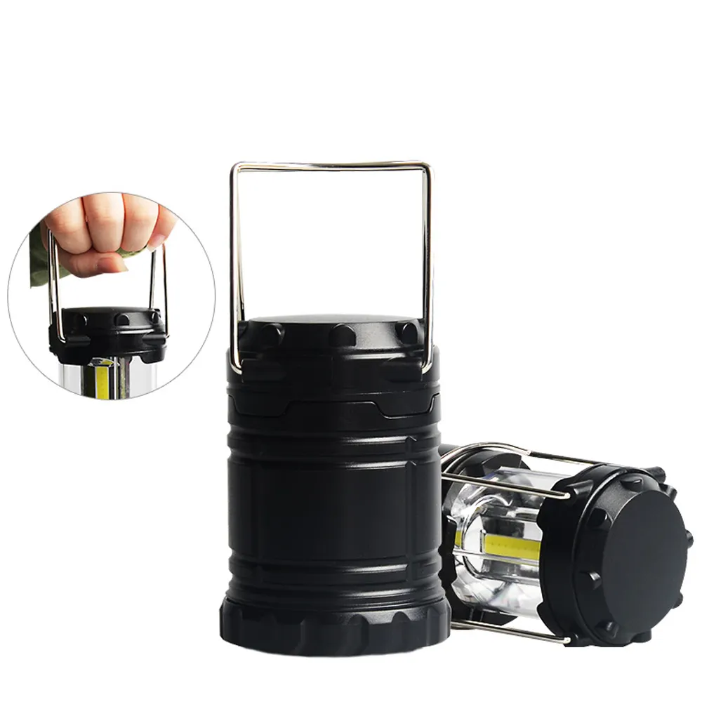 Bright 30LED Camping Lanterns Battery Powered Telescopic Hanging Portable Lanterns for Outdoor Camping Hiking
