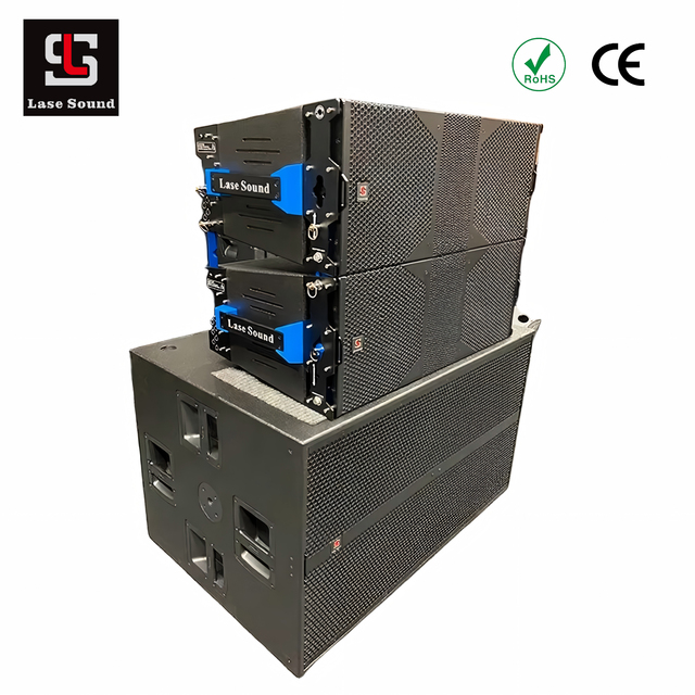 LASE A-10W Pro Audio Outdoor Concert Stage KTV Sound System 2-way Dual 10-inch Line Array Speakers