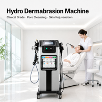 Appareil d'hydrothérapie faciale 7 en 1, hydrodermabrasion, peeling aquatique, jet peel, nettoyage facial à l'oxygène pour une peau propre, rajeunissement, spa