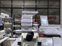 BR-1501C Machine à broder informatisée monotête pour casquettes, modèle très demandé, de qualité supérieure, fabriquée en Chine