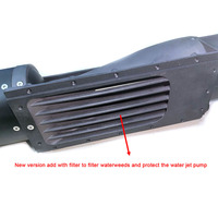 Moteur de propulsion à jet d'eau haute tension DC Maytech pour bateaux rapides, jetboard, moteur étanche avec buse de direction, support 85V
