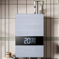 Chauffe-eau électrique instantané sans réservoir intelligent pour petite salle de bain domestique, 220V-240V, produit en usine pour la cuisine (vente OEM)