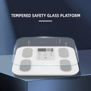 เครื่องชั่งน้ำหนักอิเล็กทรอนิกส์อัจฉริยะ 18 <span class=keywords><strong>ค่า</strong></span>การวัดร่างกาย เครื่องวัดไขมันในร่างกาย เครื่องวัดความชุ่มชื้น เครื่องชั่งน้ำหนักในห้องน้ำสำหรับไขมันในร่างกาย เครื่องชั่งน้ำหนักแบบพกพา - Product Image 2