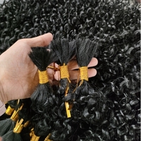 Deep Wave Twist Crochet Cheveux Synthétiques Afro Bouclés Crochet Tresses couleur noire Tressage Extensions de Cheveux Pour Les Femmes