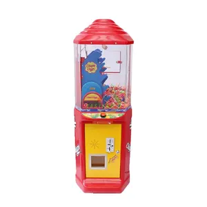 Máquina de juego de grúa de juguete para niños, venta de piruletas de fácil mantenimiento, dulces