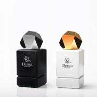 Bouteilles de luxe résistantes aux fuites et portables de 30ml en gros Bouteille en verre étanche de 50ml Bouteille de parfum vide à faible quantité minimale de commande 100ml