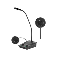 NOUVEAU Interphones de fenêtre d'hôpital à 2 voies Haut-parleur sans fil Microphone de haut-parleur