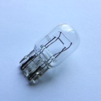 Bombillas Clásicas Incandescentes de 12V 7443 para Auto 21/5W de Calidad, Bombillas de Señal de Giro 7515 W21/5W para Luces Traseras con Base de Cuña