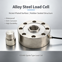 Sensor de Celda de Carga de Acero Aleado GSS406 para Básculas de Tanques, Silos, Tanques de Almacenamiento y Sistemas de Dosificación por Tolva