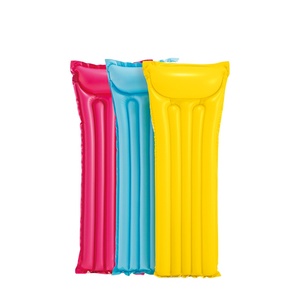 INTEX 59703, colchón flotante de agua inflable para adultos, cama flotante para piscina, alfombrilla para piscina, tumbona flotante, puede sentarse o acostarse - Product Image 1