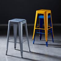 Chaises de patio en fer forgé pour jardin chaises en fil de fer léger antirouille extérieur pour chaises en métal de restaurant de café de cour