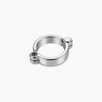 Bague de patte pour perroquet en acier inoxydable, anneau de patte d'oiseau à ouverture rapide, pour perruche, conure, boucle de patte pour oiseaux de compagnie