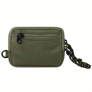 Northern Europe Style Cute Mini <b>Wallet</b> with Zipper Portable and Durable Features Chains Decoration and Polyester Lining - Product Image 1