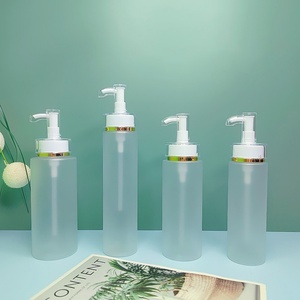 High Quality PET <b>Plastic</b> Custom Color Frosted Packaging <b>Empty</b> Shampoo Pump <b>Bottles</b> 250ml 300ml 400 ml Lotion <b>Bottle</b> - Product Image 2