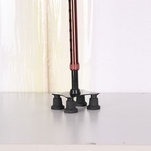 Большая четырехногая трость из алюминиевого сплава, прочная трость - Product Image 5