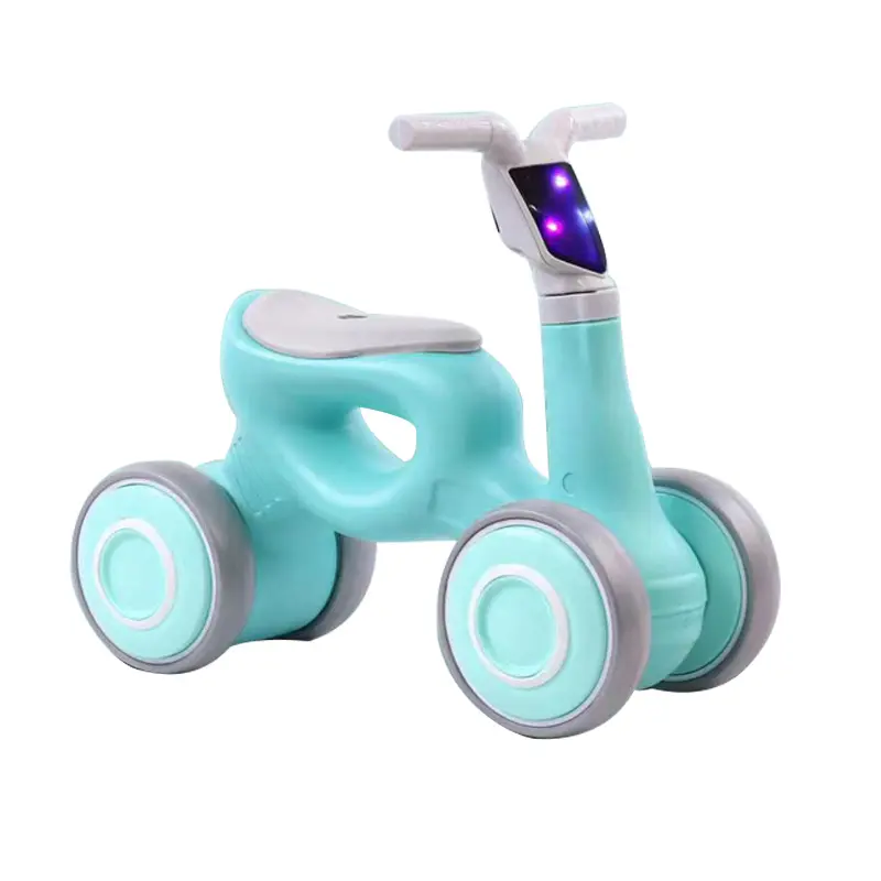 음악 빛을 가진 차에 소형 아기 4 바퀴 아이 스쿠터 착용 저항하는 무언 바퀴/대중적인 아이들 장난감 자전거 탐