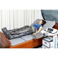 Appareil de pressothérapie à domicile à 6 chambres, masseur corporel complet, dispositif de compression pneumatique pour la circulation sanguine et le drainage lymphatique