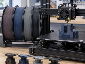 Filamento Yiqiu3D PLA CF y PLA GF de 1.75 mm y 1 kg, Filamento para Impresora 3D Reforzado con Fibra, Acabado Mate para Bambu Lab - Product Image 3