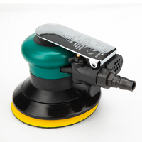 Mini ponceuse-polisseuse pneumatique orbitale aléatoire pour bois et matériaux humides, 1'' 2'' 3'' 4'' pouces, avec disque de ponçage et fonction de meulage ponctuel