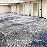 Tapis Axminster personnalisés pour salle de banquet de luxe Revêtement de sol chambres d'hôtel Mur à mur Tapis de casino
