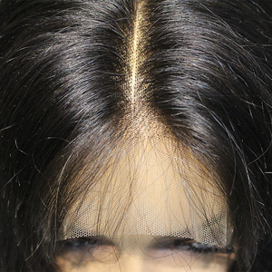 Superfino 13x6 Frontal de encaje firme transparente Cierre de encaje HD Delgado Cutícula indetectable Alineado Frontal de encaje - Product Image 4